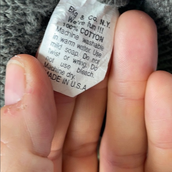 BKG & CO NY Olive Green Knit Cardigan OS - Picture 4 of 5